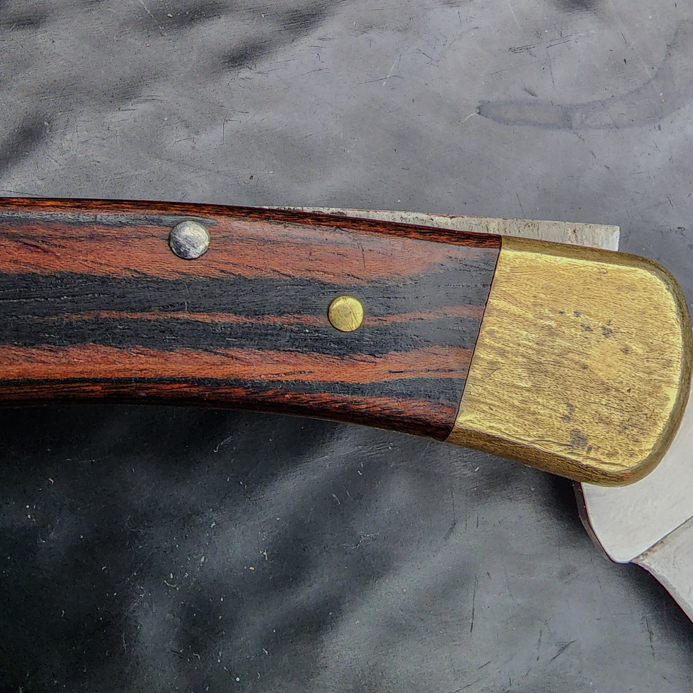 Vintage Buck 110 Lockback Knife Anvil Stamp Good Condition 🔪🪓 - Picture 3 of 7