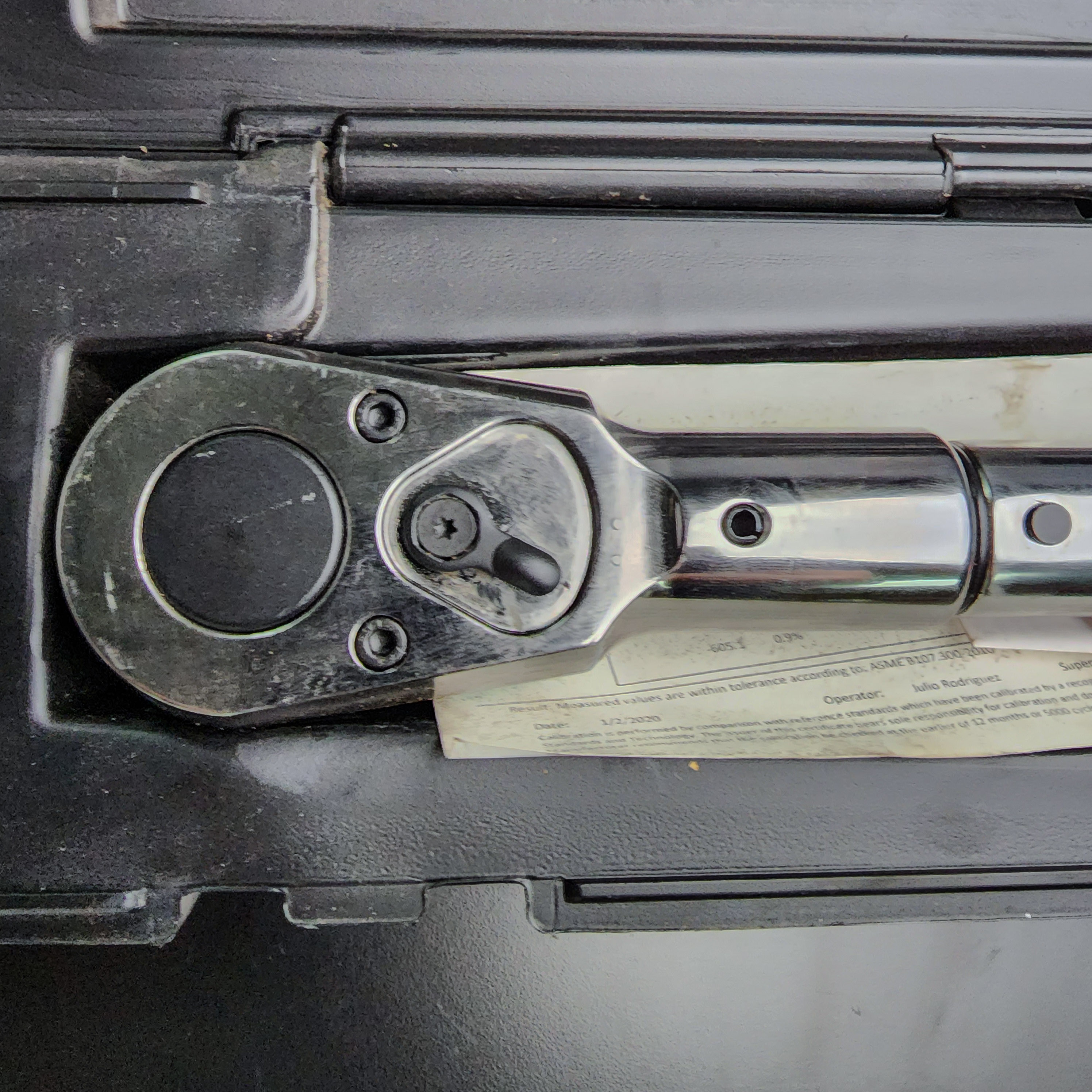 Caterpillar CAT Micrometer Torque Wrench 100-600 FT. LB 9U5007 🔧🛠️ - Picture 6 of 15