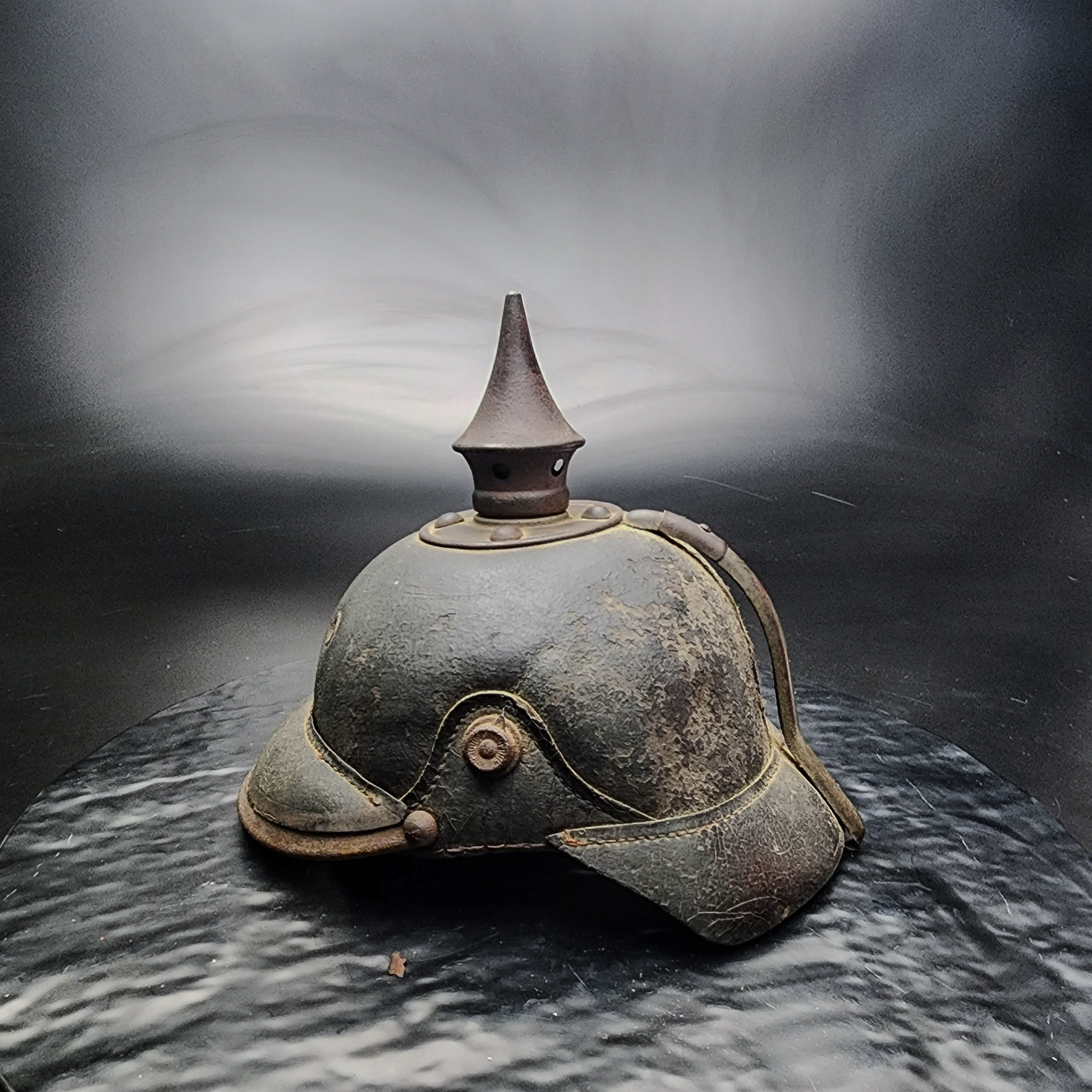 Rare Child's Imperial German WW1 Army Pickelhaube Spiked Helmet